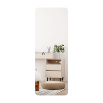 Simple bathroom acrylic soft mirror self-adhesive wall punch-free wall dormitory full-body mirror patch HD