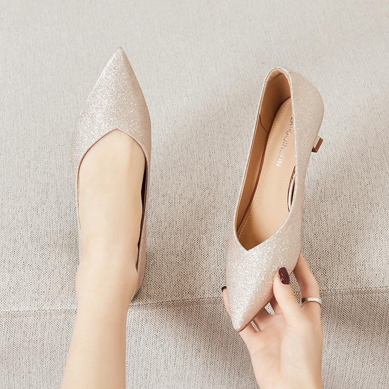 sachin and babi light blue dress Champagne Wedding Shoes: 24 Stunning Styles + FAQs