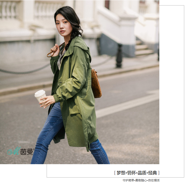 Trench pour femme INMAN   en Coton - Ref 3227885 Image 40