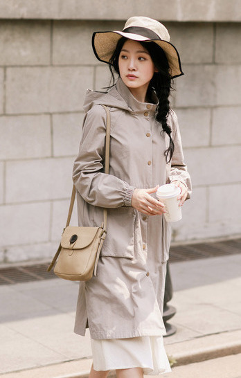 Trench pour femme INMAN   en Coton - Ref 3227885 Image 11