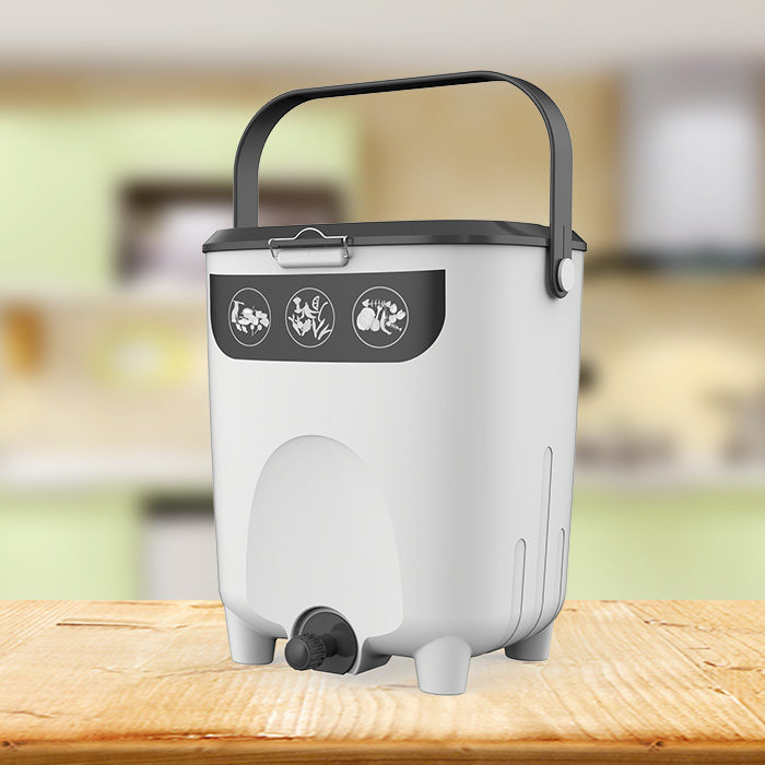 Bioland compost bucket 10L send EM bacteria Hong Yue household kitchen waste quickly fermented fertilizer tank