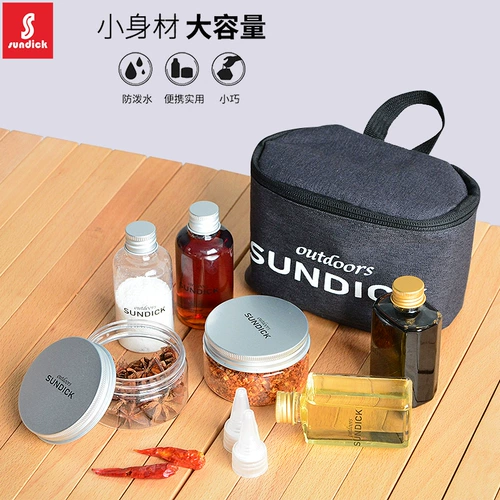 На открытом воздухе пикник для барбекю Портативные приправы приправы приправы на бутылках для бутылки из мульти -хранения сокровищ