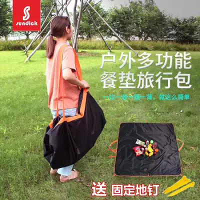 Mountain customer outside picnic mat travel bag beach climbing mat large capacity clothing storage bag waterproof and light