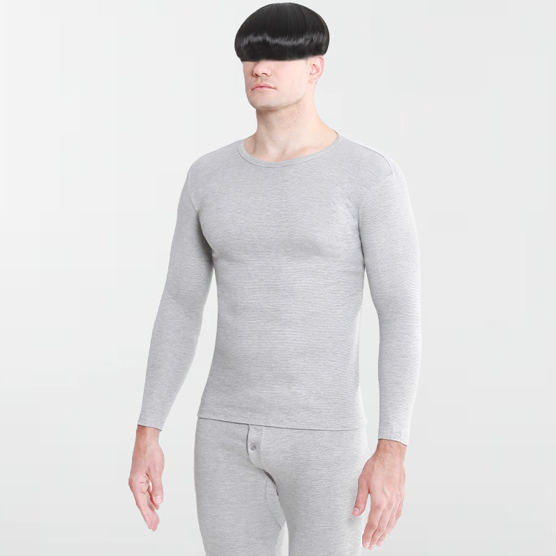 Heating Clothes Pants Men's Thin soft cotton antibacterial 2021 autumn winter pure cotton long sleeves swarm with bottom autumn clothes sanitary pants