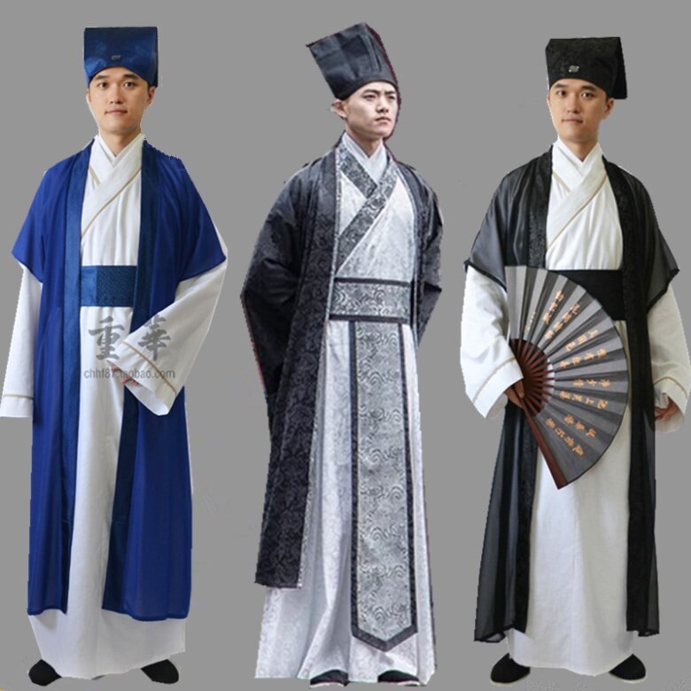 襕衫墨韵,穿越千年的古装书生梦!👑robebook生装汉服👑-民族服装-淘宝好物网