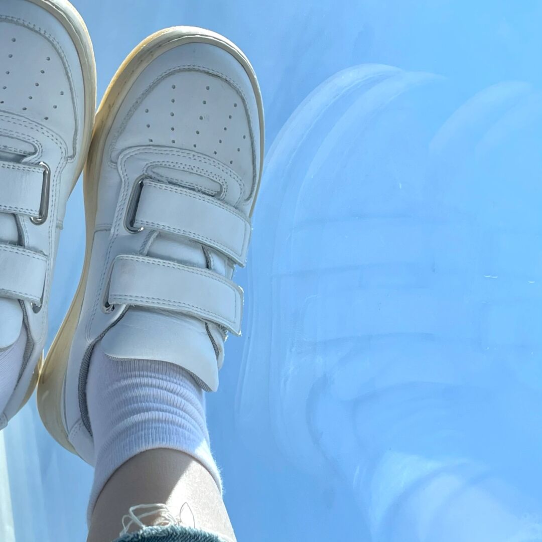 TAOHUAHUA3 4 Close your eyes and enter~It’s too good-looking. 22 Lace-up Velcro small white shoes Casual shoes for women