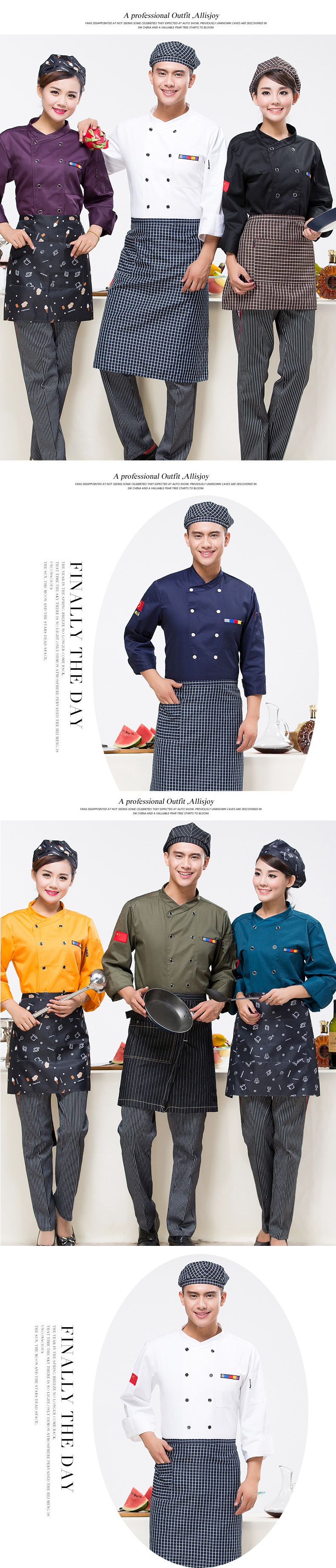 Uniforme de cuisinier - Ref 1907757 Image 14