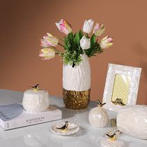 Nordic light luxury creative art savings pot ornaments home living room TV cabinet wine cabinet desktop decorations