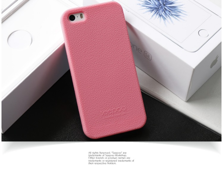 Màu vải Seepoo Apple iPhone SE điện thoại vỏ điện thoại di động bộ điện thoại iPhone5s toàn bộ viền bảo vệ màn hình mềm chống trượt kháng thả tay áo bảo vệ 5se bộ silicone bộ điện thoại di động nam và nữ - Phụ kiện điện thoại di động ốp lưng oppo f11
