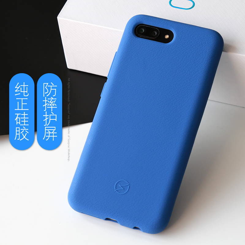 seepoo color cloth Huawei Honor 10 mobile phone case Honor 10gt silicone case anti-fall all-inclusive non-slip mobile phone case soft and comfortable to the touch anti-fingerprint gt unisex mobile phone case