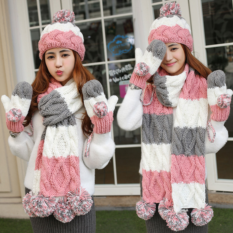 hat scarf and gloves in one