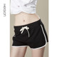 Pajama shorts women's summer thin loose pure cotton sports running wearable home pants students casual home pants