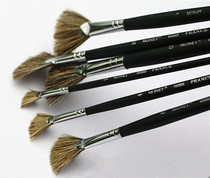 monet monet wild pig bristles fan-shaped Oil Brush brush monet 6688 fan-shaped oil brush