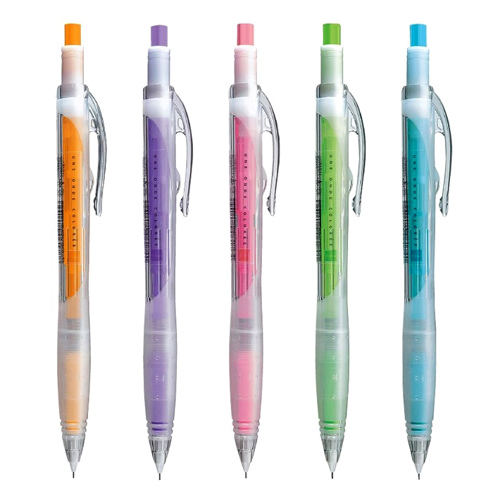  Japan KOKUYO REPUTATION COLREE Automatic pencil transparent texture jelly color 0 5mm