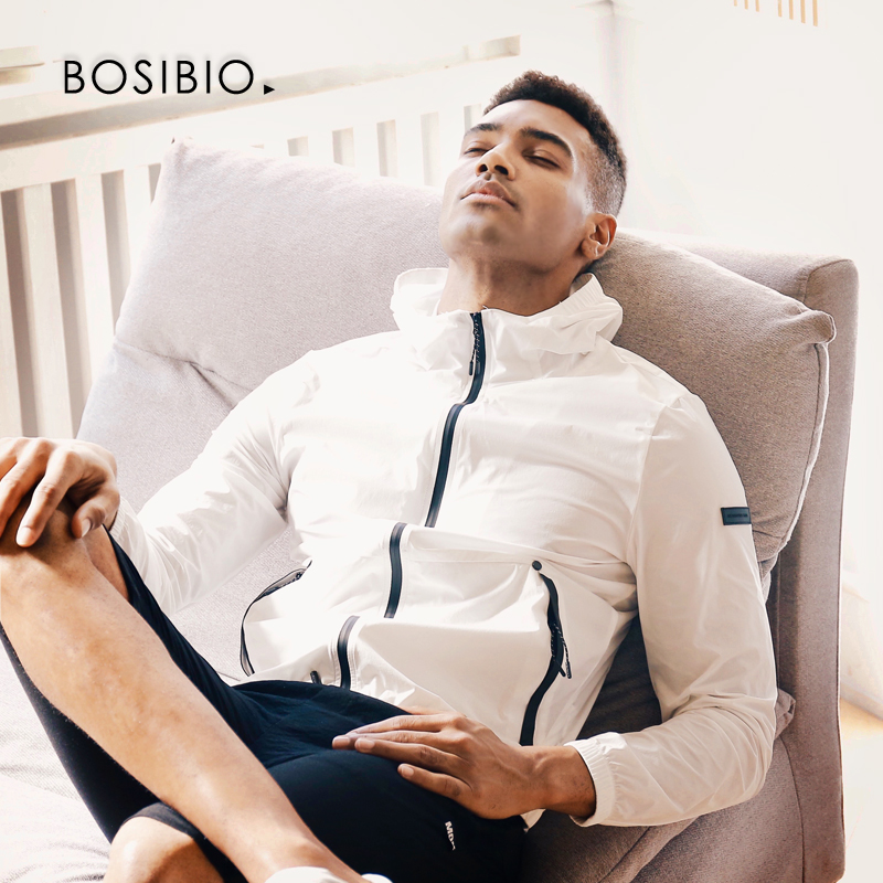 Blouson homme BOSIBIO     manches longues en Nylon - Ref 3115924 Image 1
