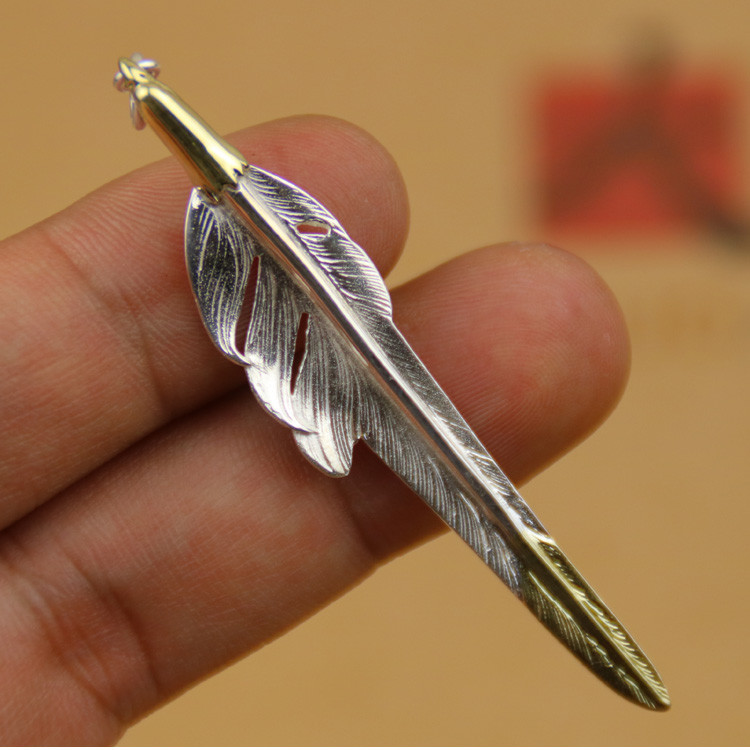 純銀　扇　武峰作 odGsx-