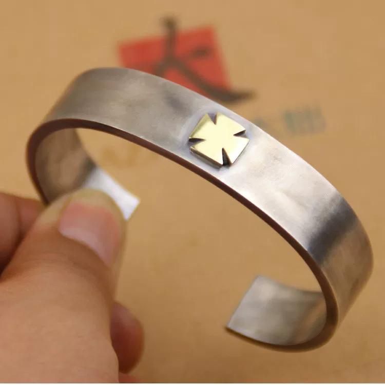 Украшение из серебра 950 прерывистый браслет Dazhong High Mountains Stop Light Ping Ping - стиль тяжелый мотор ручной работы серебряное