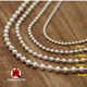 Large round bead chain necklace s925 sterling silver men and women couple plain chain single chain silver beads with chain bead chain without pendant