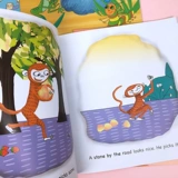 Книга с картинками, учебные пособия для школьников, чтение, английский, материалы для чтения, обучение