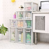 22cm bathroom crevice storage cabinet Kitchen drawer locker Multi-layer finishing cabinet Narrow cabinet refrigerator shelf