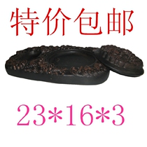 Special price inkstone station four treasures do old Kowloon Chengxiang with cover Shanxi Chengni inkstone for students own use as gifts