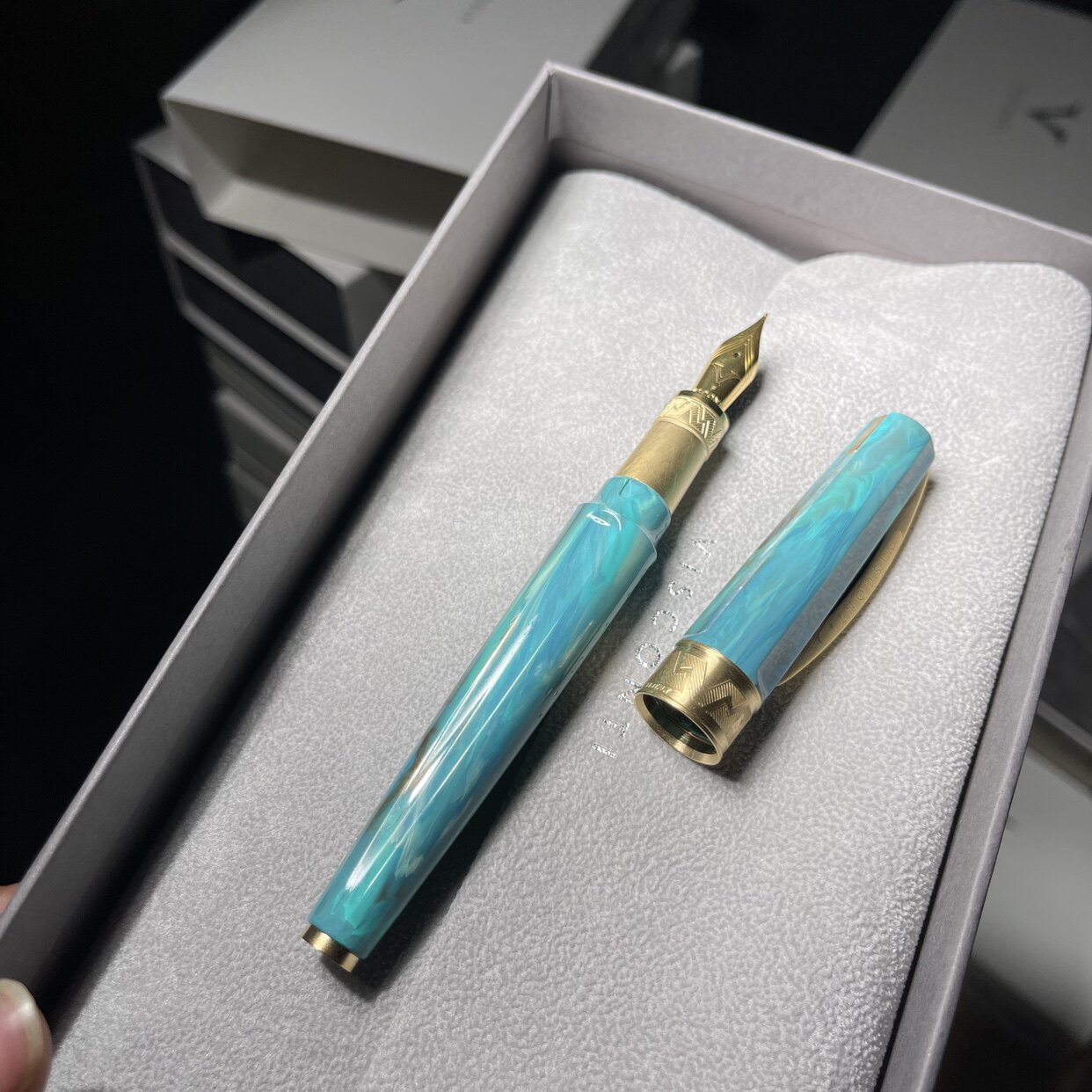 Ручка перьевая 国内现货 visconti mirage海市蜃楼 古希腊神话系列雅典娜 钢笔