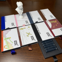 Domestic spot Montblanc ink core ink sac ink Gall a box of 8 sets of toffee brown Little Prince