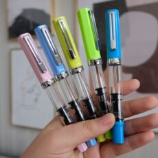 Ручка перьевая 国内现货！三文堂twsbi eco系列钢笔 多色可透明示范钢笔