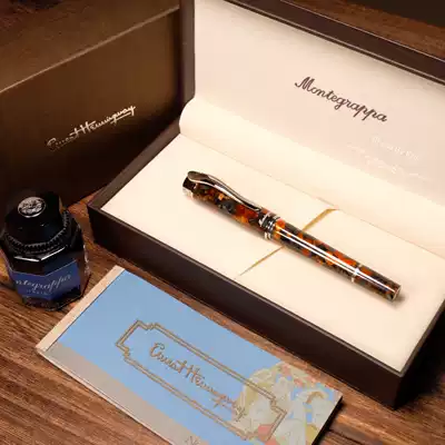 Italy montegrappa Hemingway novel diary limited edition 355 pens 18k gold tip