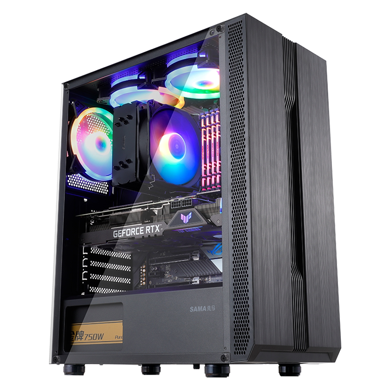 Amd 5600+7650 Rtx5050 5060 2060 Computer Desktop Gaming Rig Assembly Machine Bilibili Douyin Amd 5600+7650 Rtx5050 5060 2060 Computer Desktop Gaming Rig Assembly Machine Bilibili Douyin