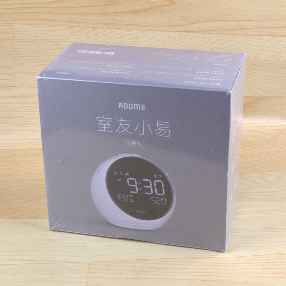 ROOME roommate small easy smart Bluetooth speaker alarm clock LED clock multifunction automatic induction night light sleep aid