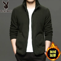 Playboy, толстовка, утепленный кардиган, утепленный лонгслив, бархатная двусторонная куртка