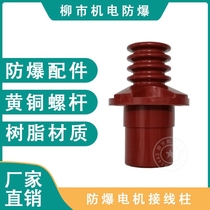 Import explosion-proof motor post head high pressure binding post full-length 185MM septa bursting face 80MM 18MM 18MM 20