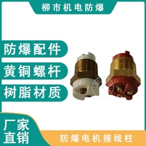 2-core 3-core explosion-proof motor post head small post head motor repair post head explosion proof accessories copper core