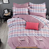 Bed four-piece set of pure cotton bed sheets and quilt cover 180220 custom-made quilt cover 7*7 fitted sheet 0.9 m 1.35 universal for all seasons