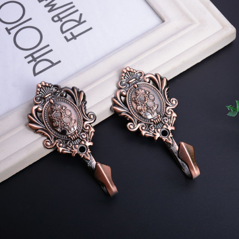 Curtain Hook Wall Hook Wall Hook European Wall Hook Strap Hanging Ball Hook Window Decoration Accessories Rose Hook