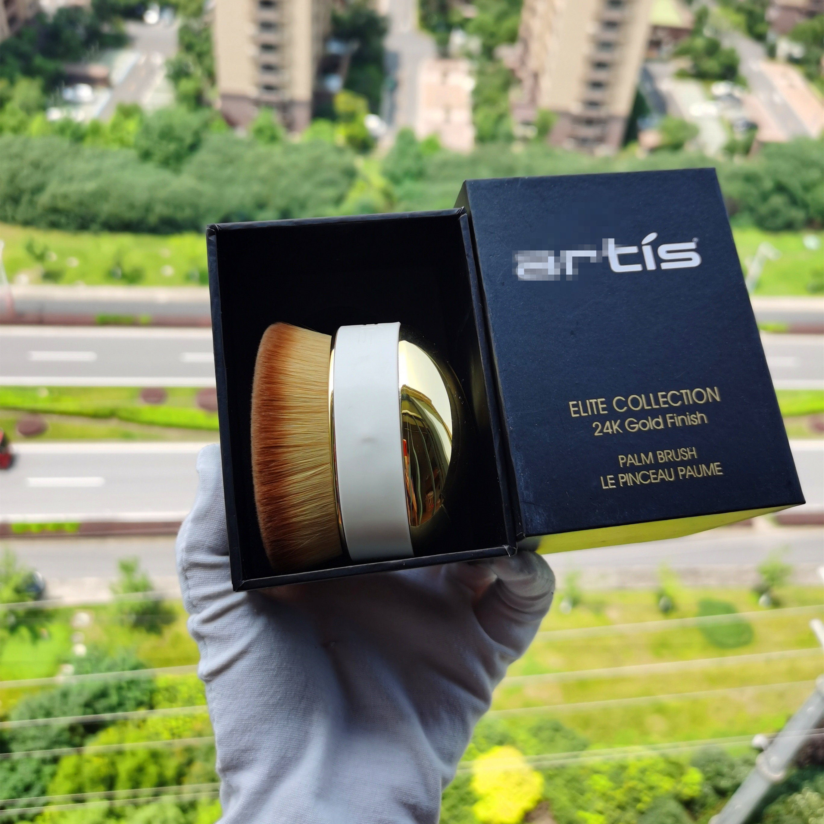 Arti * CYANINE SERIES PALM BIG Golden Egg Brush Not Eat Powder Bottom Brushed Mini Egg Brushed Makeup Brush