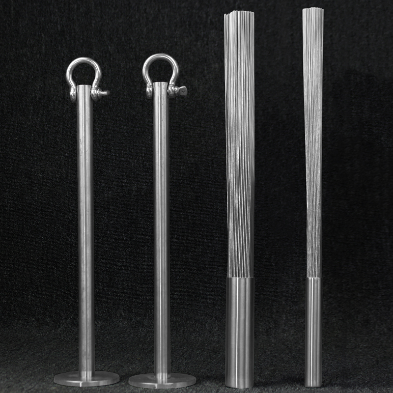 Stainless steel slapping rod Imperial easy tendon pulp washing power spreader full set of cloth strips Male hanging cloth Shaolin I Ching pulp washing rod