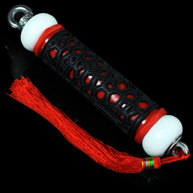 304 stainless steel Kirin whip double bearing handle whip accessories whip steel whip old whip whip handle