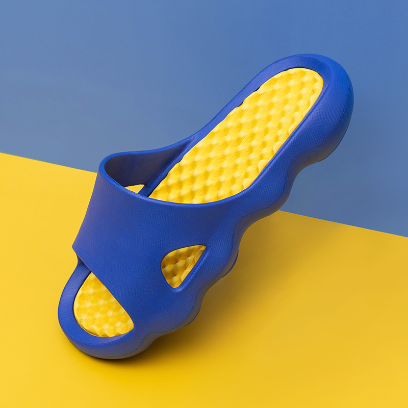 Bluesummer female Thick bottom massage sole bottom acupoint Foot therapy take care of one's health Healthcare indoor Can be worn out sandals  household non-slip