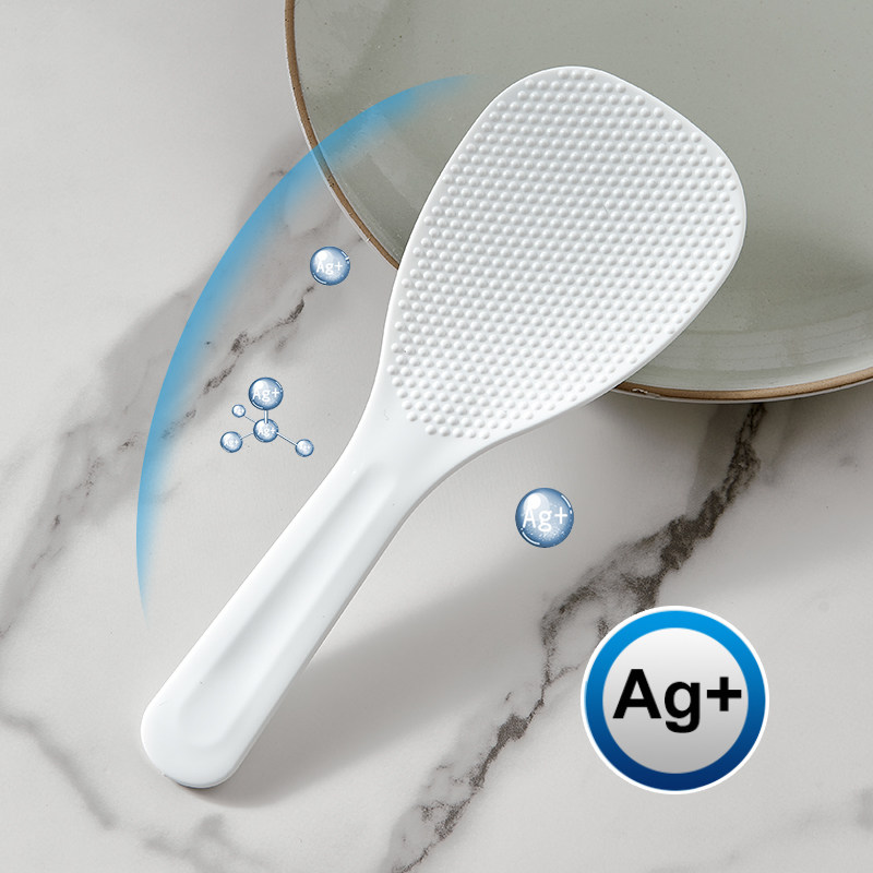Japan imports not sticky rice spoon for home kitchen with high temperature resistant rice shovels rice cooker plastic to beat rice spoon-Taobao