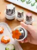 Japan imported fruit cut flower mold Modeling embossing mold Baby food noodle point tools Biscuit printing mold