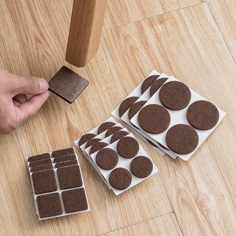 Japan Thickened Table Chair Mat Chair Mat Chair Mat Mute Non-slip Furniture Protection Mat Self-Adhesive Floor Sofa Bed Stool Mat