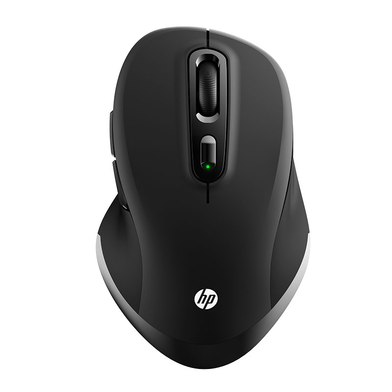 HP HP Wireless Dual-mode Slip Mouse 2 4G Bluetooth Optical Ergonomics Comfort Audio Office Home Big Slip Rat