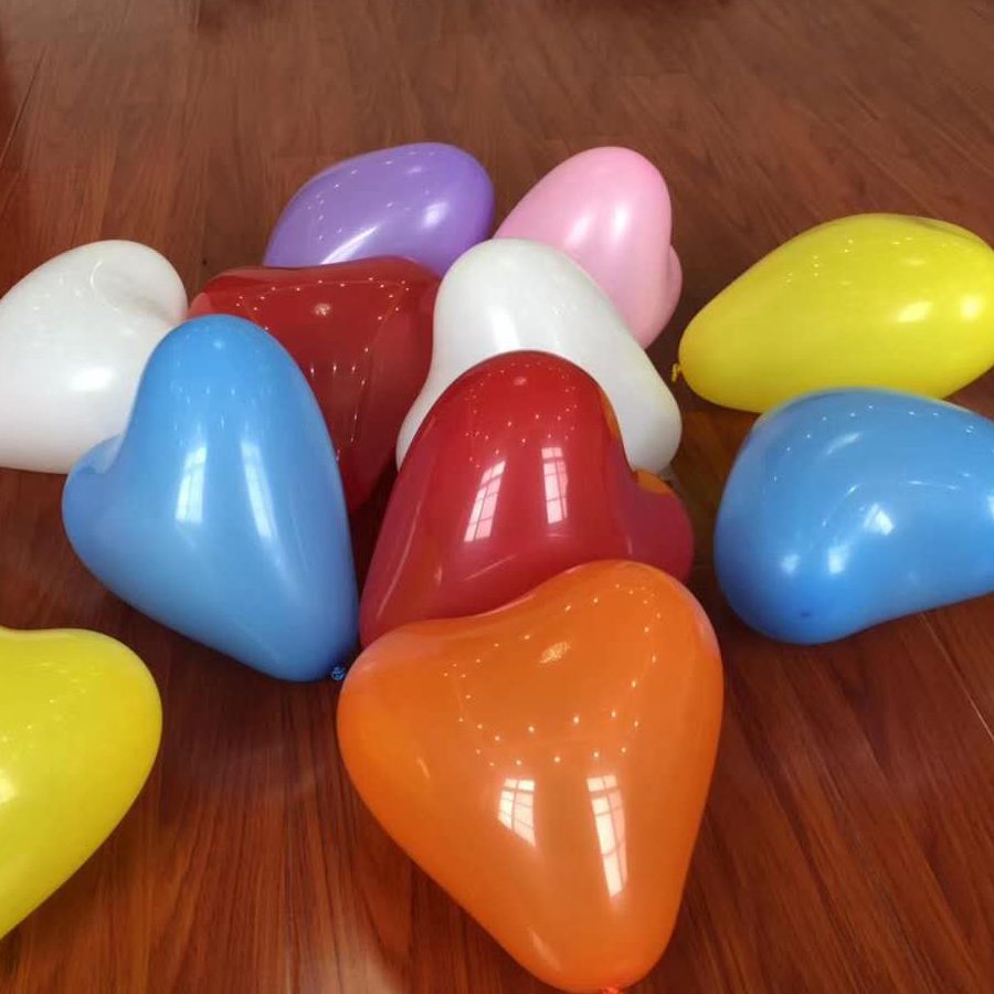 Thickened Loving Balloon Wedding wedding Room Placement Birthday Party Decoration Courtable Romantic Heart-shaped Petrol Ball