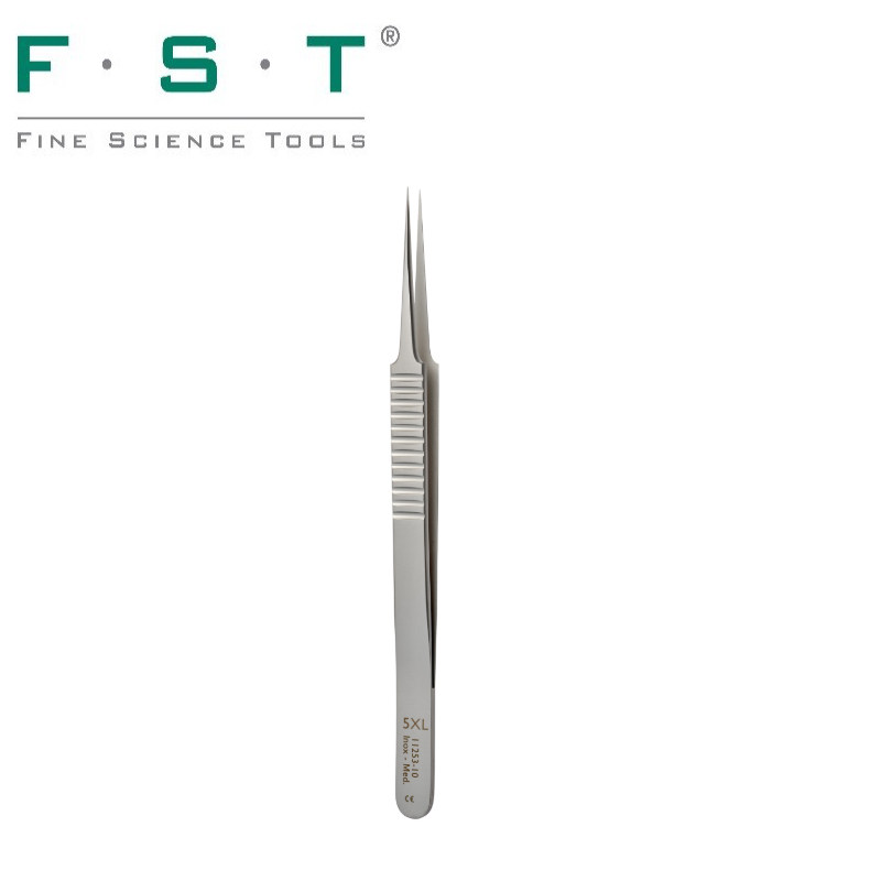 FST镊子11253-10 Dumont镊子5XL 动物解剖镊子 精细实验镊子