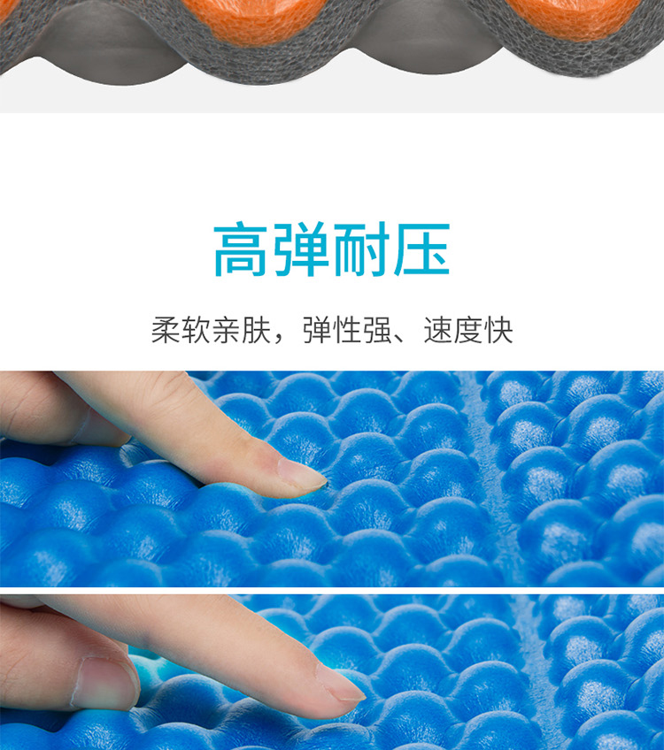 NH gấp đôi nhôm phim mat mat dã ngoại cắm trại bãi biển mat đơn dã ngoại vải di động ngoài trời không thấm nước - Thảm chống ẩm / Mat / Gối thảm picnic