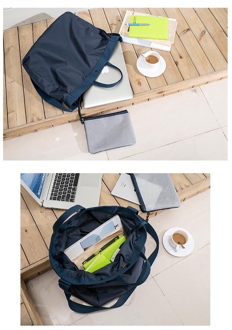 Túi du lịch khoảng cách siêu ngắn dung lượng lớn túi đeo vai Túi xách túi xách du lịch gấp túi duffel túi vải du lịch nữ