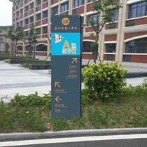Guide sign Outdoor vertical landing sign production Scenic park Shopping mall Hospital hotel guide sign custom