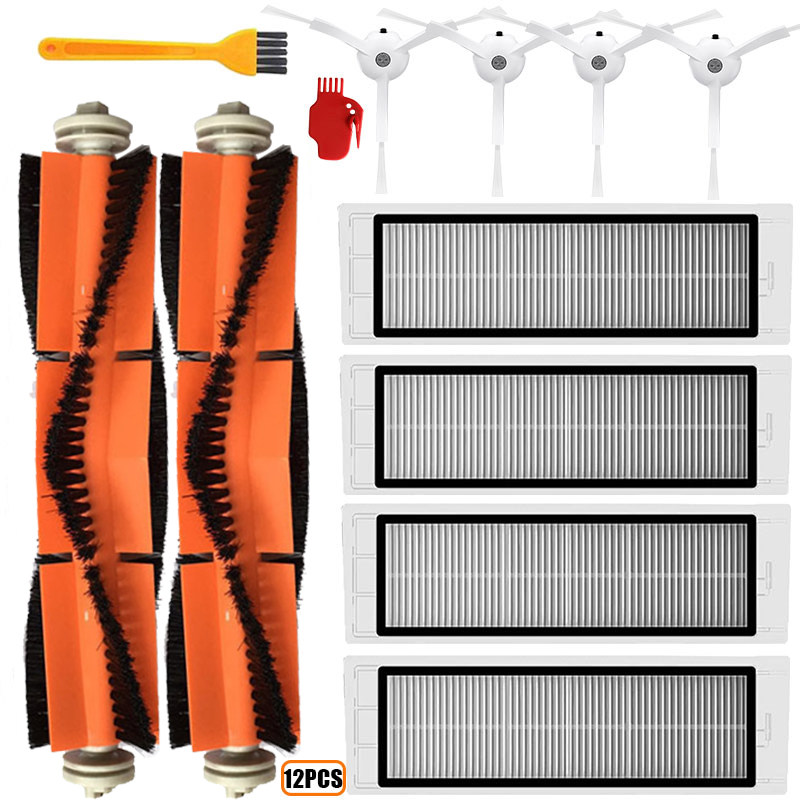 Adapted Stones 2 Generation Xiaomi Sweeps Sweeper People Filter Washable Side Accessories 1S Miers S50T6 Master Brushed hood